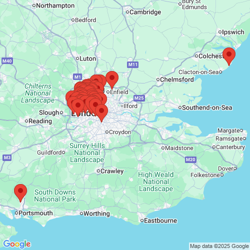 Map of Recent Inspections