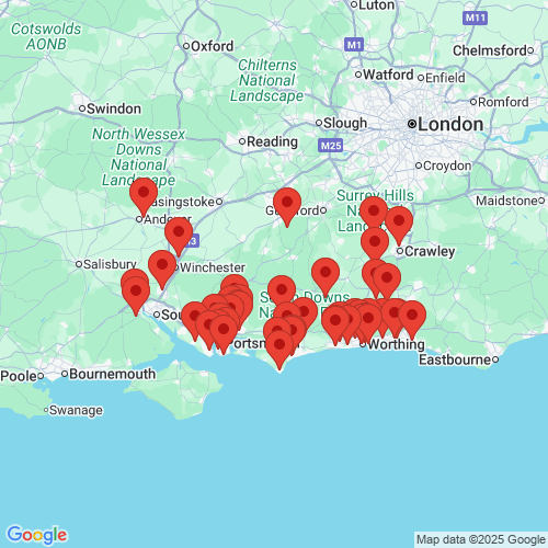 Map of Recent Inspections