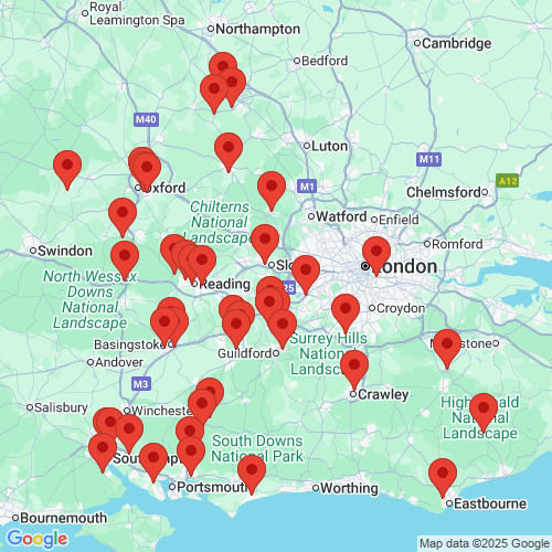 Map of Recent Inspections