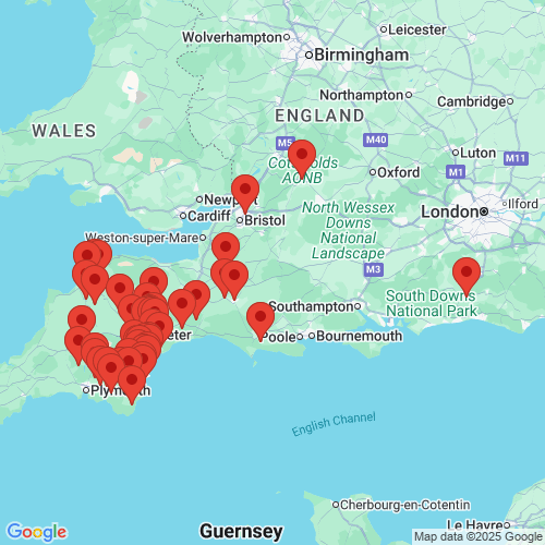 Map of Recent Inspections