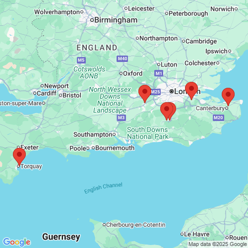 Map of Recent Inspections