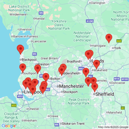 Map of Recent Inspections