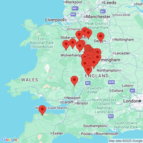 Map of Recent Inspections