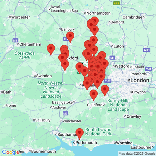 Map of Recent Inspections