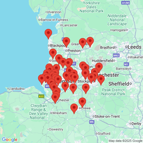Map of Recent Inspections