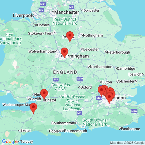 Map of Recent Inspections