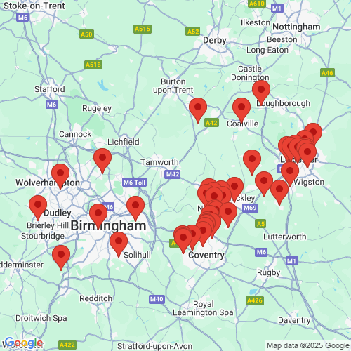 Map of Recent Inspections