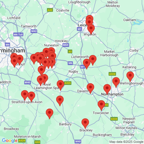 Map of Recent Inspections