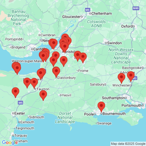 Map of Recent Inspections