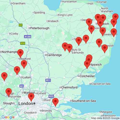 Map of Recent Inspections