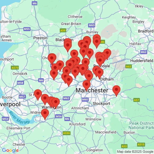 Map of Recent Inspections