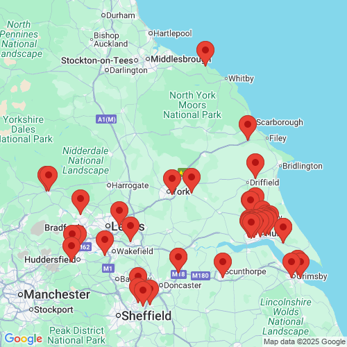 Map of Recent Inspections