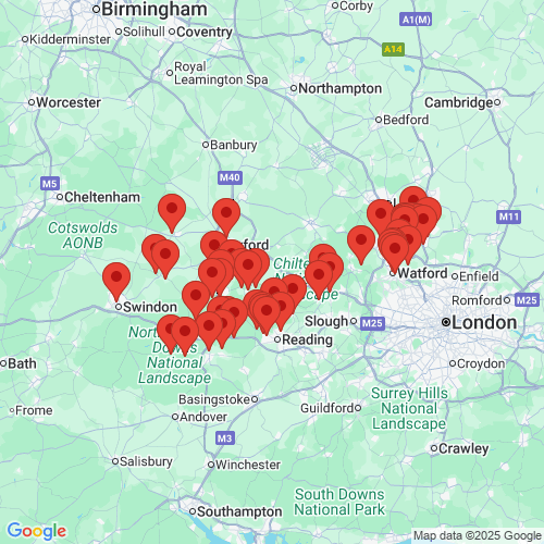 Map of Recent Inspections