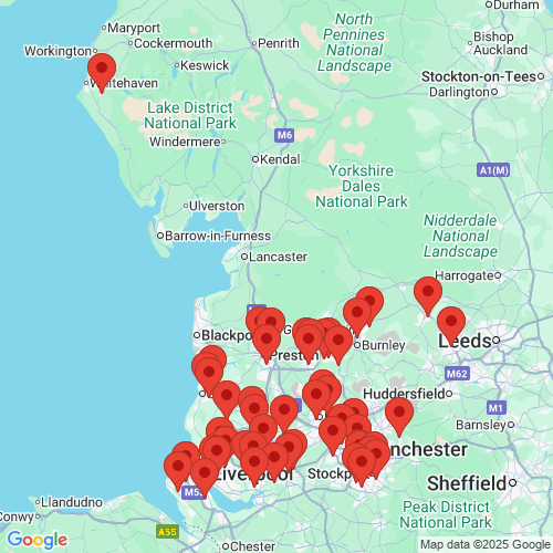 Map of Recent Inspections