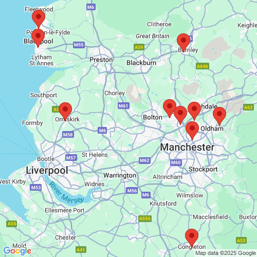 Map of Recent Inspections