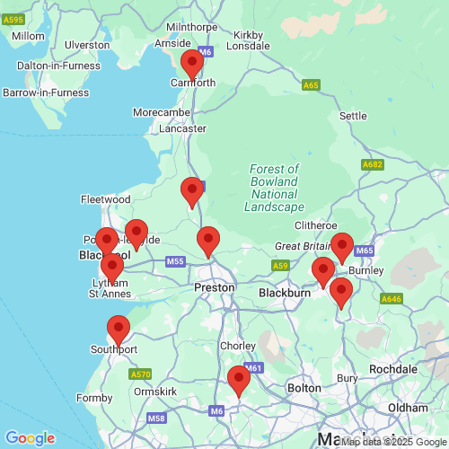 Map of Recent Inspections