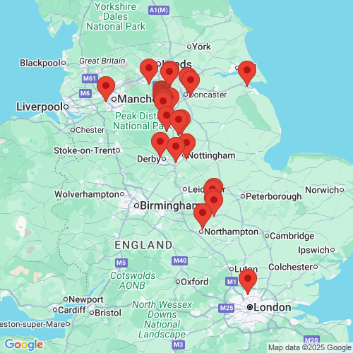 Map of Recent Inspections