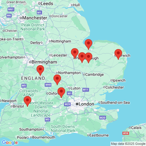 Map of Recent Inspections