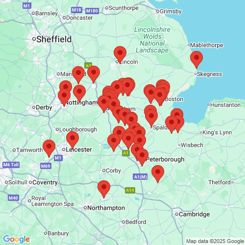 Map of Recent Inspections