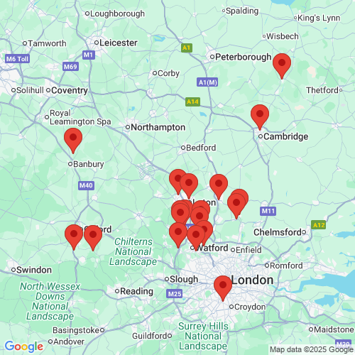 Map of Recent Inspections