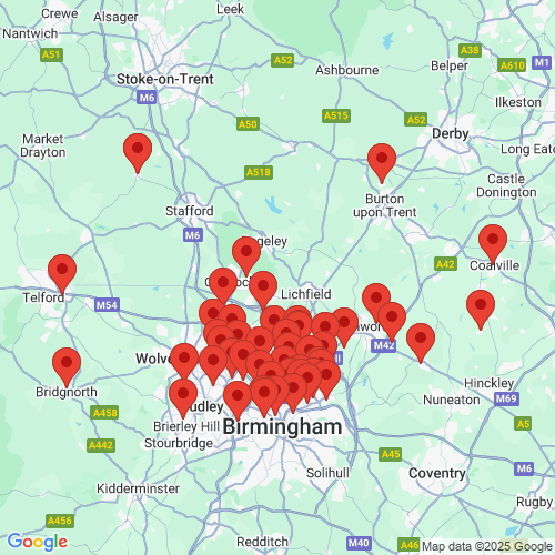 Map of Recent Inspections