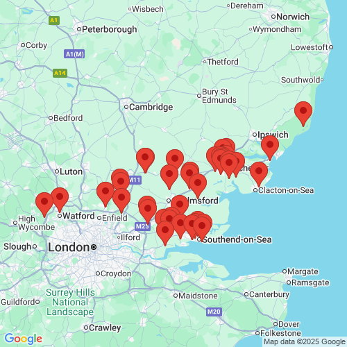Map of Recent Inspections