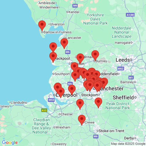 Map of Recent Inspections