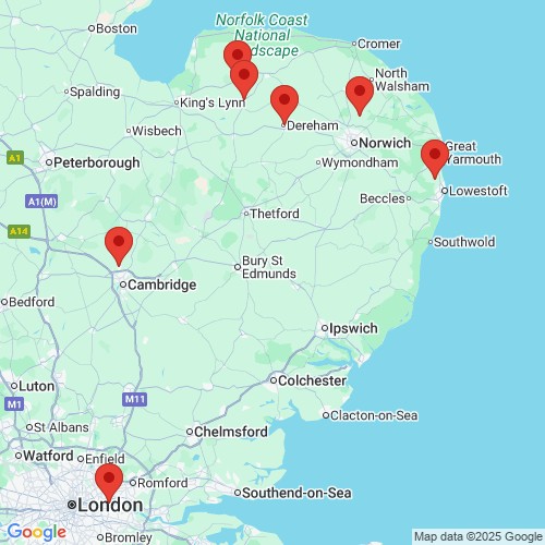 Map of Recent Inspections