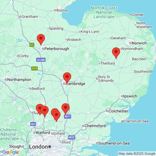 Map of Recent Inspections