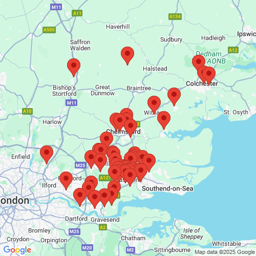 Map of Recent Inspections
