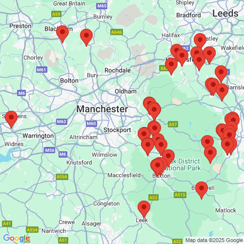 Map of Recent Inspections