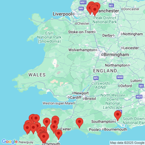 Map of Recent Inspections