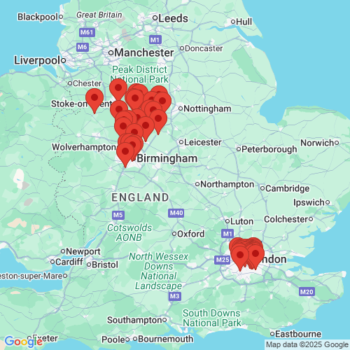 Map of Recent Inspections