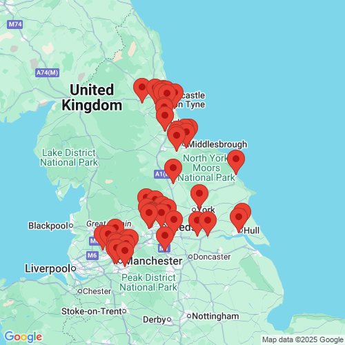 Map of Recent Inspections