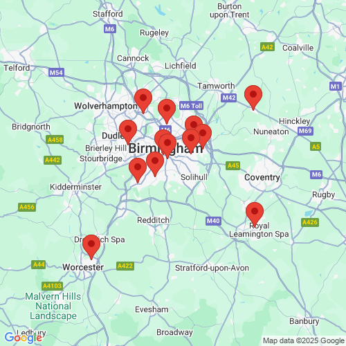 Map of Recent Inspections