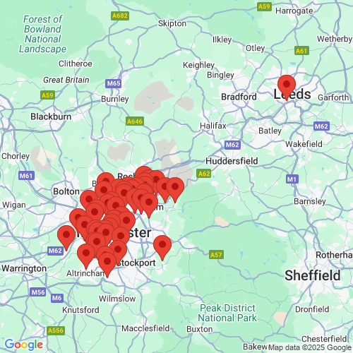 Map of Recent Inspections