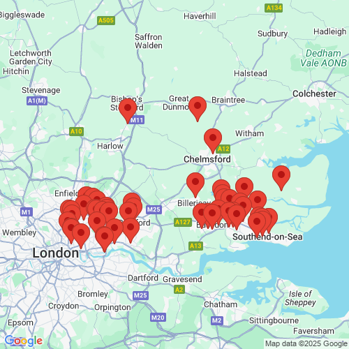 Map of Recent Inspections