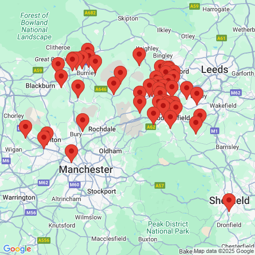 Map of Recent Inspections