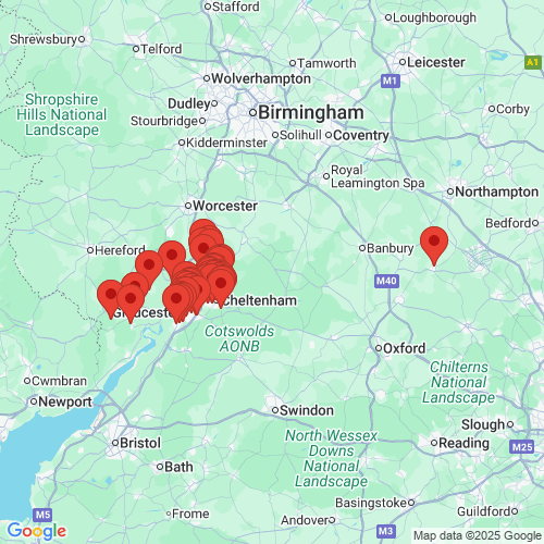 Map of Recent Inspections