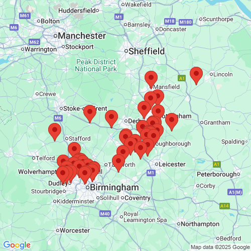 Map of Recent Inspections