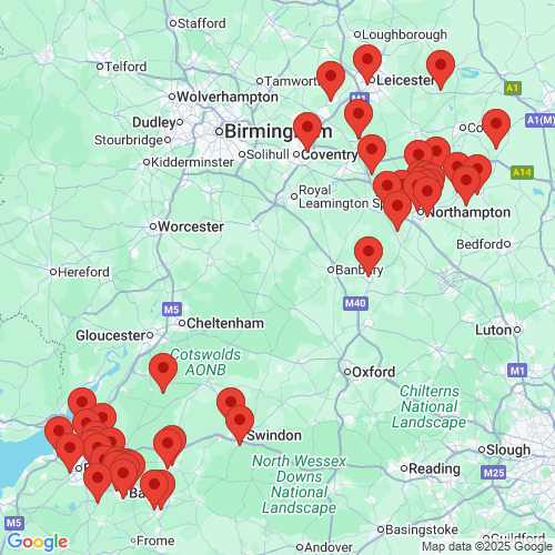 Map of Recent Inspections