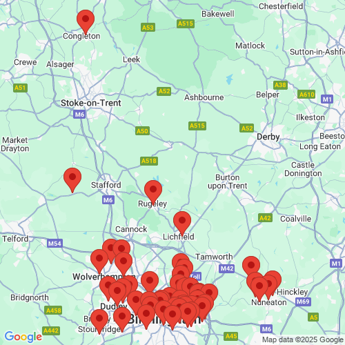 Map of Recent Inspections