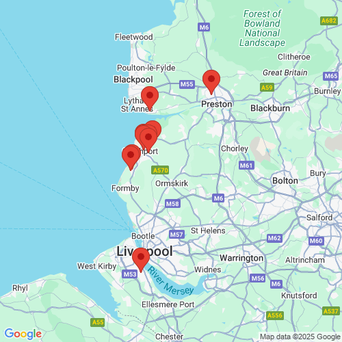 Map of Recent Inspections