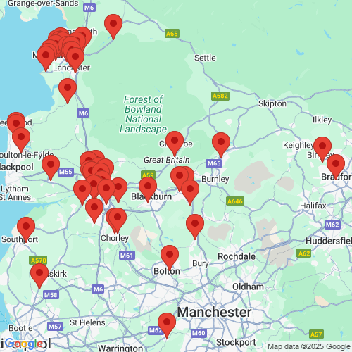Map of Recent Inspections