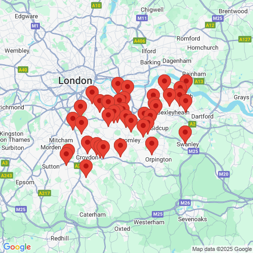 Map of Recent Inspections