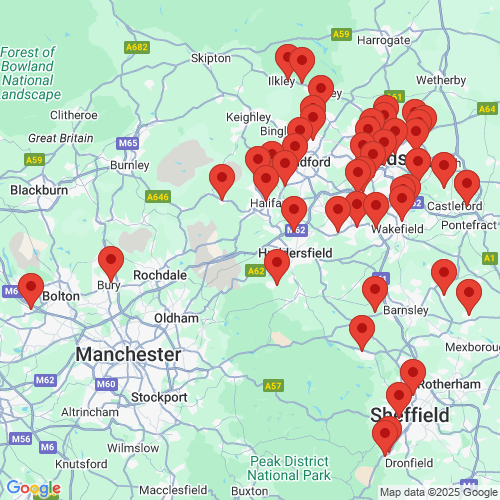 Map of Recent Inspections