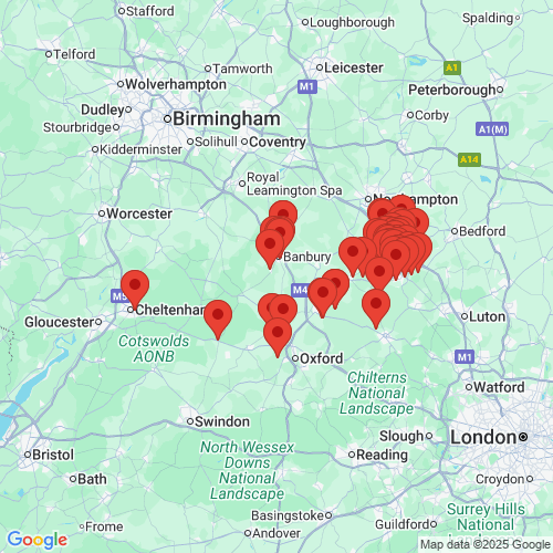 Map of Recent Inspections