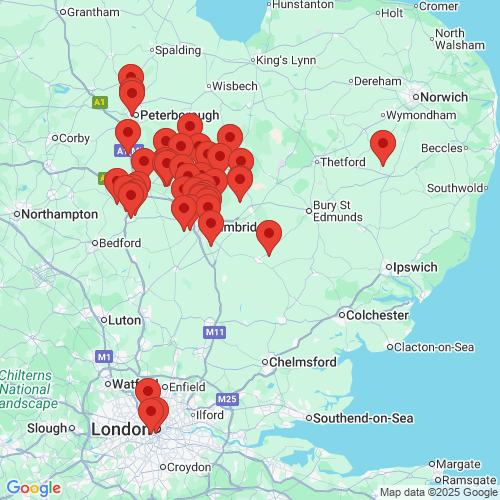 Map of Recent Inspections