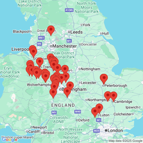 Map of Recent Inspections