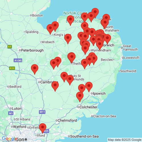 Map of Recent Inspections